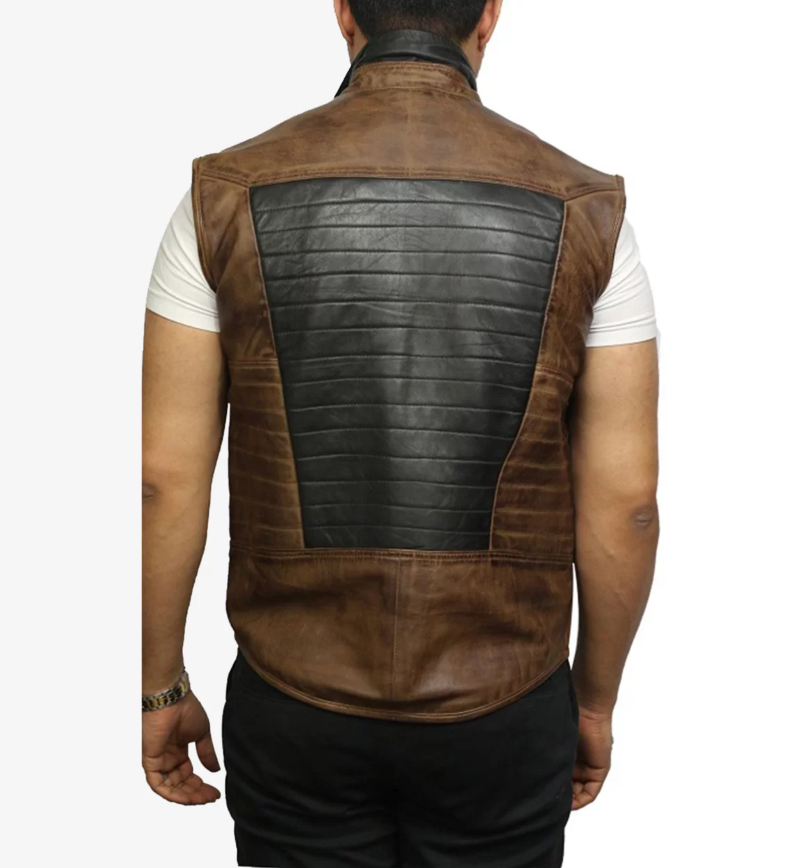 Mens-Body-Warmer-Black-and-Brown-Real-Leather-Vest1.webp