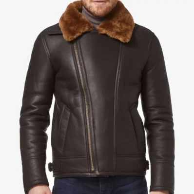 Mens-Cross-Zipper-Brown-Ginger-Aviator-Bomber-Leather-Jacket.webp