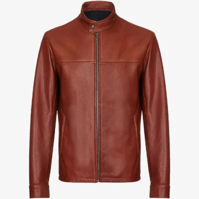 Mens-Dark-Brown-Plain-Biker-Cafe-Racer-Leather-Jacket-1.webp