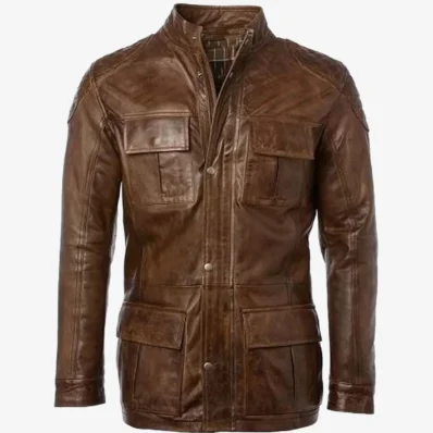 Mens-Four-Pocket-Hip-Length-Cafe-Racer-Leather-Jacket.webp