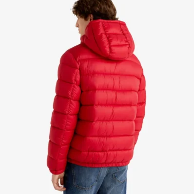 Red Puffer Jacket Tendon Sports