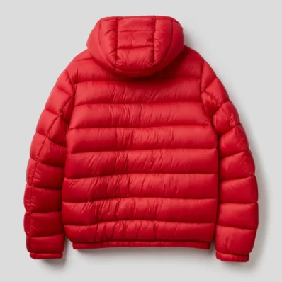 Red Puffer Jacket Tendon Sports