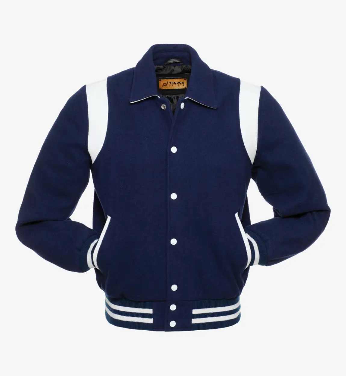 Tendon Sports Varsity Jacket collor style