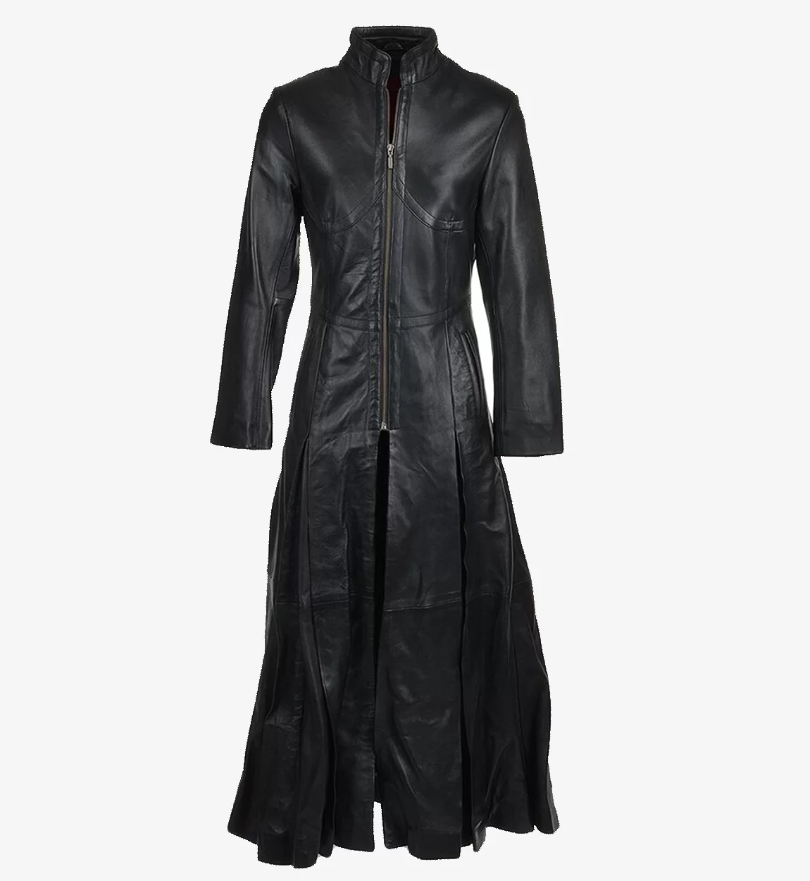 Womens-Black-Real-Sheepskin-Gothic-Style-Long-Length-Leather-Coat.webp