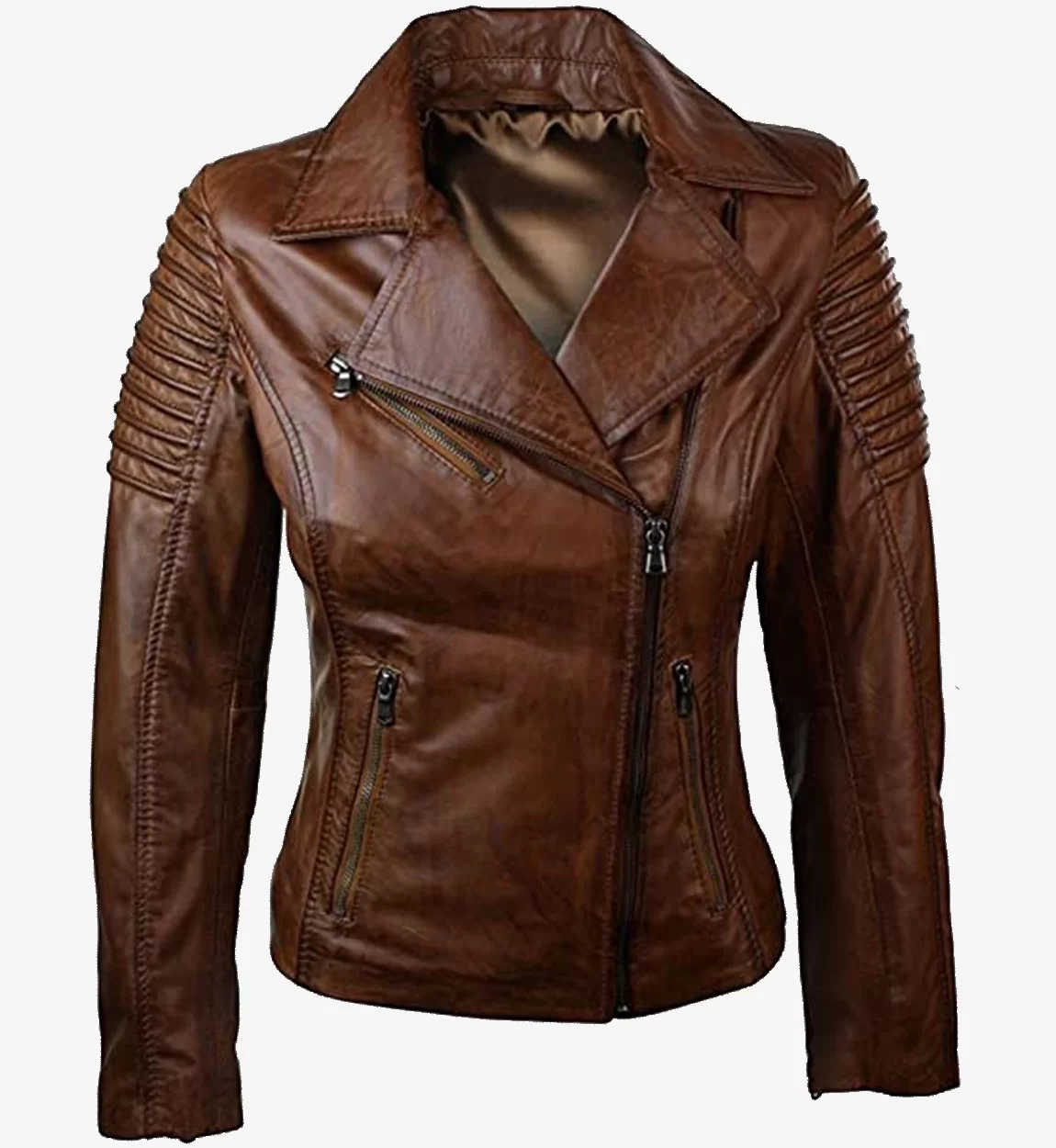 Womens-Brown-Brando-Real-Biker-Leather-Jacket1.webp