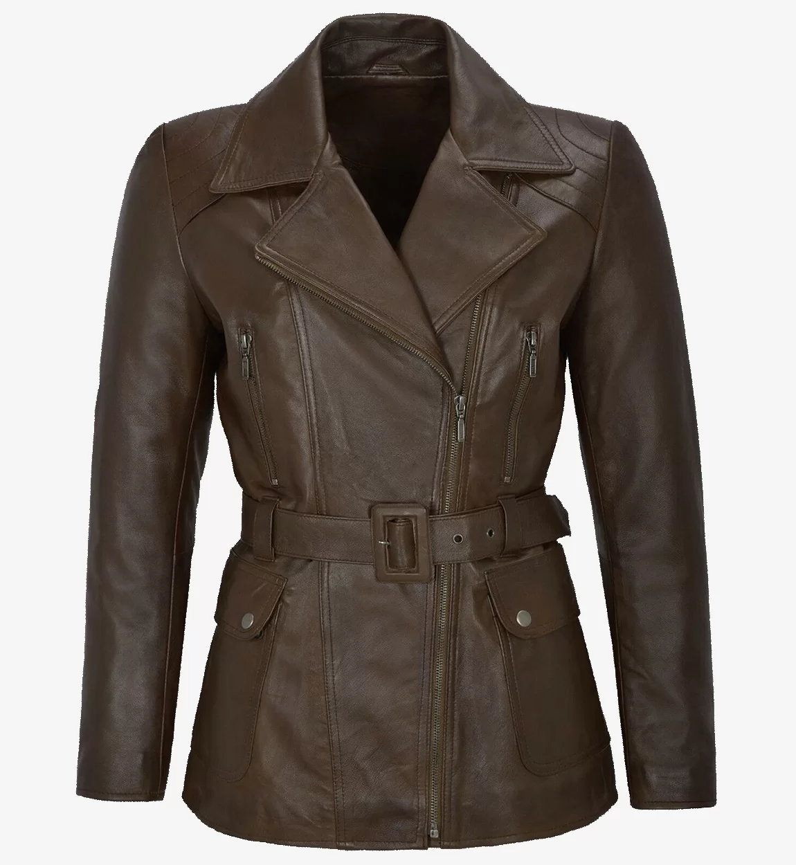 Womens-Trench-Belted-Classic-Mid-Length-Brown-Coat.webp
