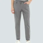 Flat-Front Elasticated Waist Trouser