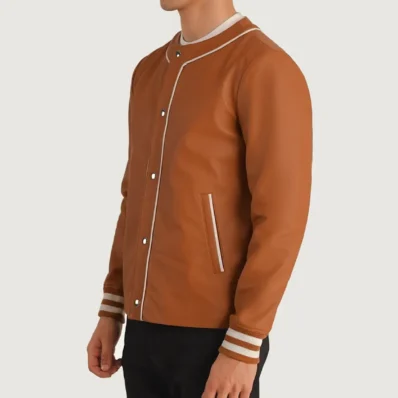 Minimalist Designed Varsity Jacket