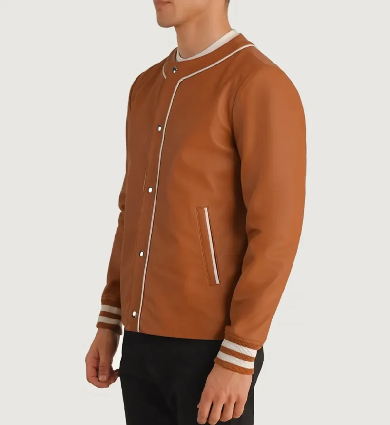 Minimalist Designed Varsity Jacket
