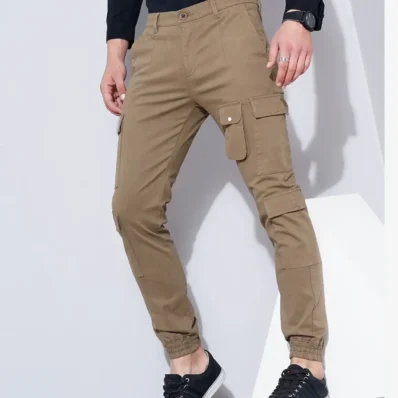 Tendon Slim Fit Flat-Front Cargo Jogger Pant