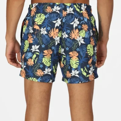 Tropical Print Tendon Short