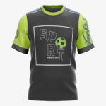 Men Soccer T-shirt Custom Made