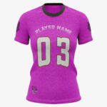 Women Soccer custom t-shirt